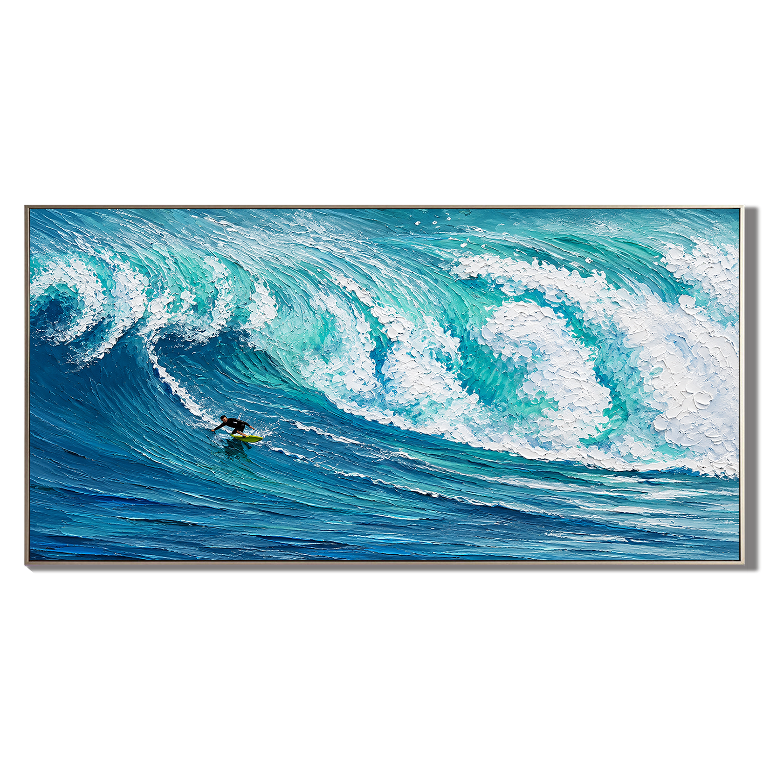 Ocean Momentum – Big Wave Surfing Wall Art