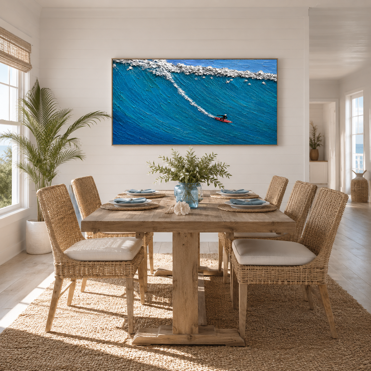 Wave of Freedom – Surfing Ocean Wall Art