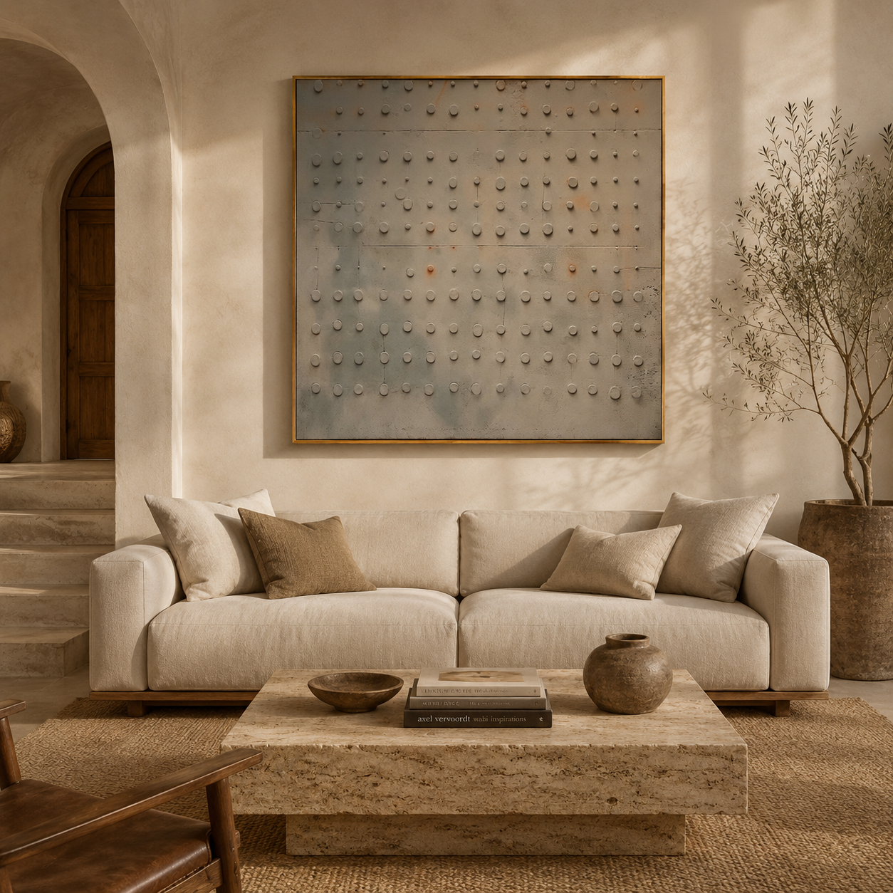 Urban Rhythm – Industrial Textured Wall Art for Modern Minimalist Interiors