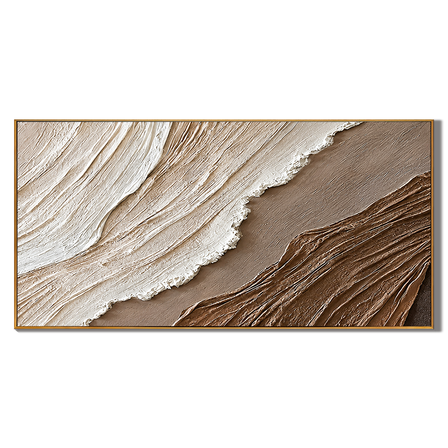 Desert Currents – Organic Texture Wall Art